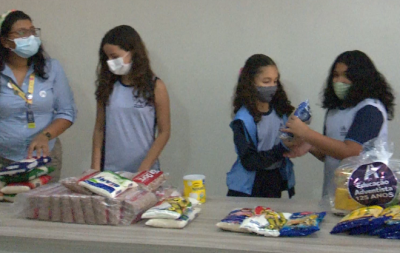 Escola realiza arrecadação de alimentos em São Luís