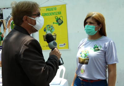 Projeto "Conscientizar" realiza ação social no bairro de Fátima