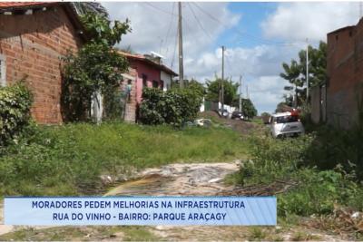 Moradores reclamam de infraestrutura no Parque Araçagy