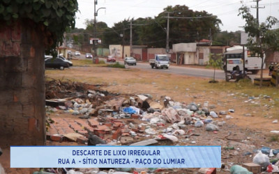 Moradores reclamam de descarte irregular de lixo em Paço do Lumiar