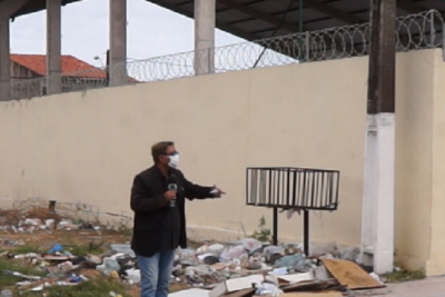 Lixo toma conta de espaços públicos do bairro São Francisco, em São Luís