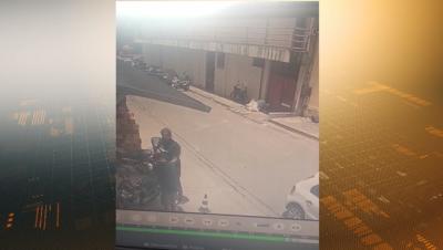 Câmera flagra assalto no bairro da Cidade Operária