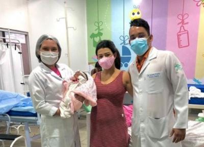 Bebê nasce com anticorpos contra a Covid-19 no Maranhão