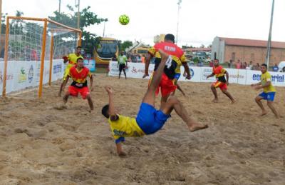 São Luís sedia a segunda etapa do Maranhense de Beach Soccer
