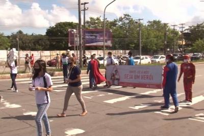 Estudantes incentivam doação de sangue em São Luís