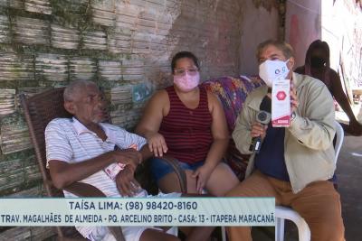 Família faz apelo por alimentação especial para idoso em São Luís