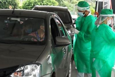 Advogados são vacinados contra H1N1 em São Luís.