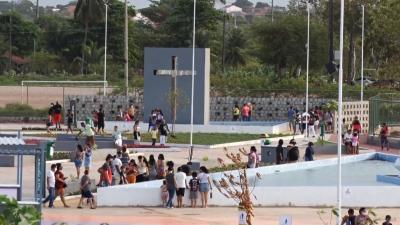 Parque João Paulo II atrai centenas de visitantes em São Luís