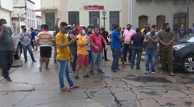 Motoristas de app realizam manifestação em São Luís