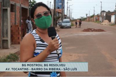 Ribeira: após denúncia, esgoto é reparado em avenida