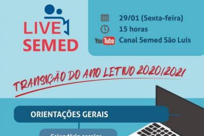 São Luís: reunião on-line orienta sobre calendário letivo municipal