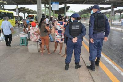 São Luís: Guarda Municipal intensifica patrulha no Terminal Praia Grande