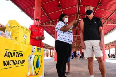 São Luís: vacinação contra gripe no Terminal da Cohama vai até quarta (26)