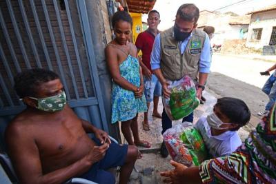 Prefeitura conclui nova entrega de cestas de alimentos do Brasil Fraterno