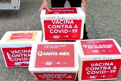 Santa Inês recebe novo lote de vacinas contra Covid-19