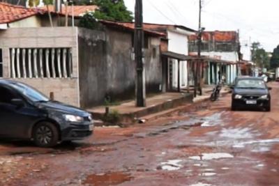  falta de pavimentação em vias do bairro Vila Itamar é denunciada .