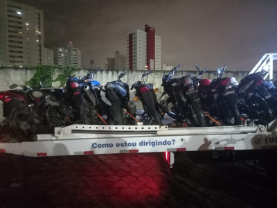 Ministério Público fiscaliza motocicletas com descargas que causam poluição sonora