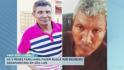 Família busca informações sobre homem desaparecido há de 5 de meses 