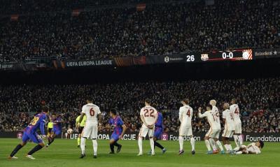 Barcelona empata sem gols com Galatasaray na Liga Europa