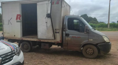 Caminhão com carregamento de armas é roubado em Açailândia