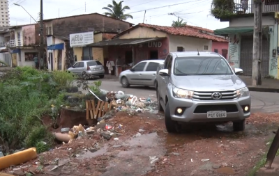 Problemas estruturais ameaçam moradores do bairro Areinha, em São Luís