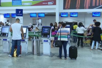 São Luís tem aumento de 40% no fluxo de passageiros no aeroporto em 2022