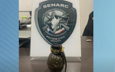SENARC prendeu em flagrante um homem que estava com artefato explosivo