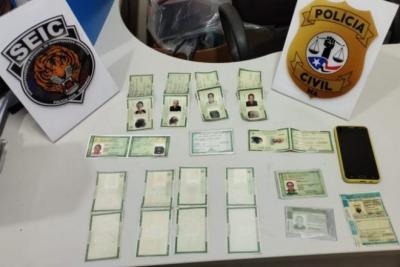 Polícia prende 3 pessoas por falsificação de documentos públicos no MA