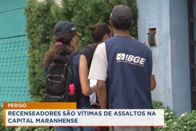 Recenseadores do IBGE são assaltados em São Luís
