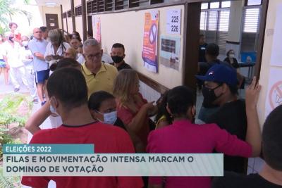 São Luís: locais de votação têm movimentação intensa