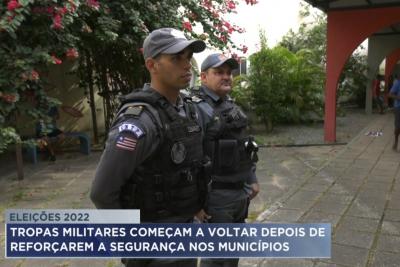 Eleições: militares retornam a São Luís depois de reforço na segurança no interior do MA
