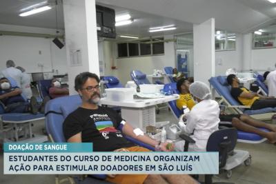 Estudantes promovem campanha de doação de sangue em São Luís