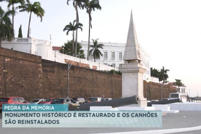Pedra da Memória é entregue restaurada na Av. Beira Mar em São Luís