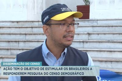 Ação estimula brasileiros a responderem pesquisa do Censo Demográfico