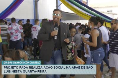 APAE realiza ação social no Dia das Crianças em São Luís