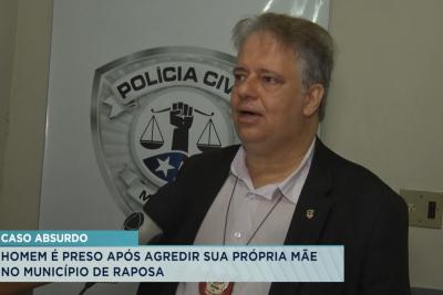 Homem é suspeito de agredir a própria mãe em Raposa