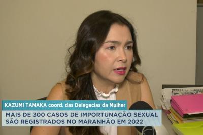 Mais de 300 casos de importunação sexual são registrados no Maranhão em 2022