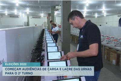Eleições 2022: começam audiências de carga e lacre das urnas para o 2º turno