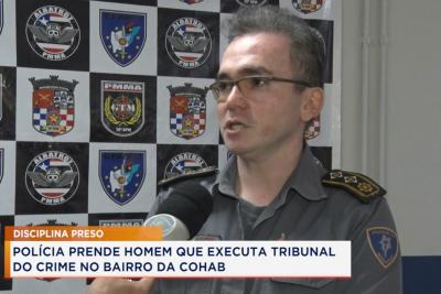 Polícia Militar conduz suspeito de tráfico de drogas na feira da Cohab
