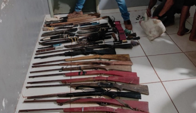 Operação apreende arsenal de armas de fogo no Maranhão