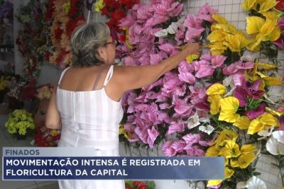 Movimentação intensa é registrada em floriculturas de São Luís