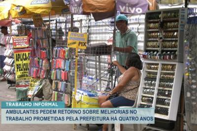 Ambulantes reivindicam melhores condições de trabalho em São Luís