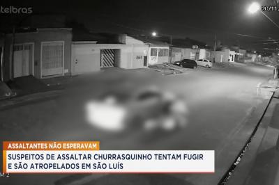 Suspeitos de assalto são atropelados no bairro São Cristóvão