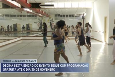 Semana de Dança Maranhense vai até 30 de novembro com programação gratuita