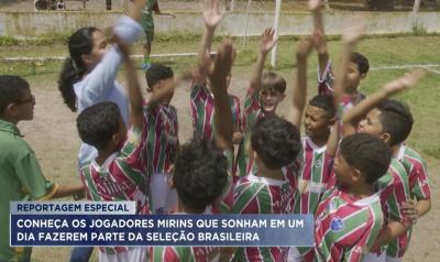 Jovens maranhenses sonham em chegar a Seleção Brasileira de Futebol