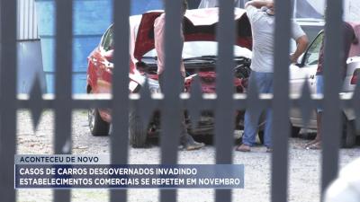 Carro desgovernado invade comércio no bairro Cohab, em São Luís