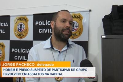 Polícia conduz suspeito de assalto na zona rural de São Luís