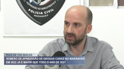 Mais de 700 kg de drogas já foram apreendidos no MA em 2022