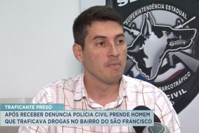 São Luís: policia prende suspeito por tráfico de drogas