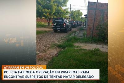 Preso suspeito de tentativa de homicídio contra delegado de polícia